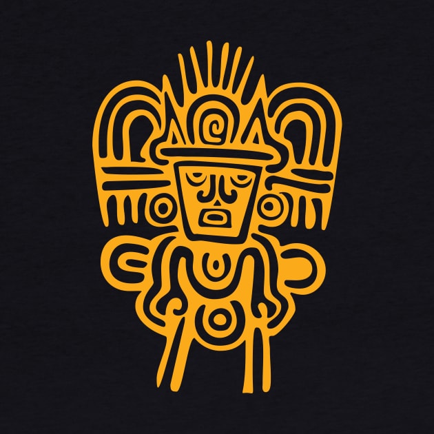 Aztec Warrior Kukulkan Mask by XOZ